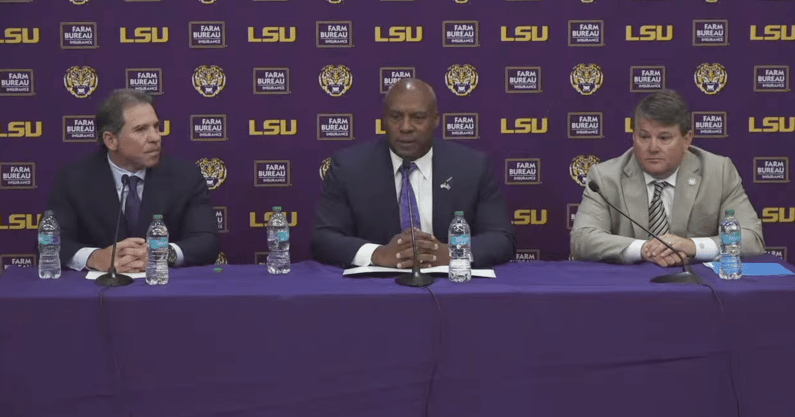 Verge Ausberry is LSU's interim Athletics Director